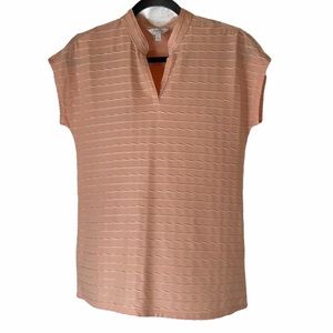 Coral Bay Peach Ladies Top size S